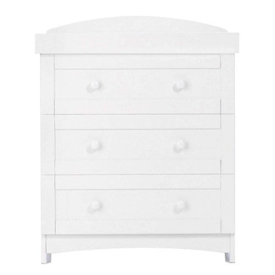 Baby & Nursery littlehelper Changing Units | Sunshine Dresser | Eco-Friendly Chest Of Drawers | Baby Changing Station | Bright White