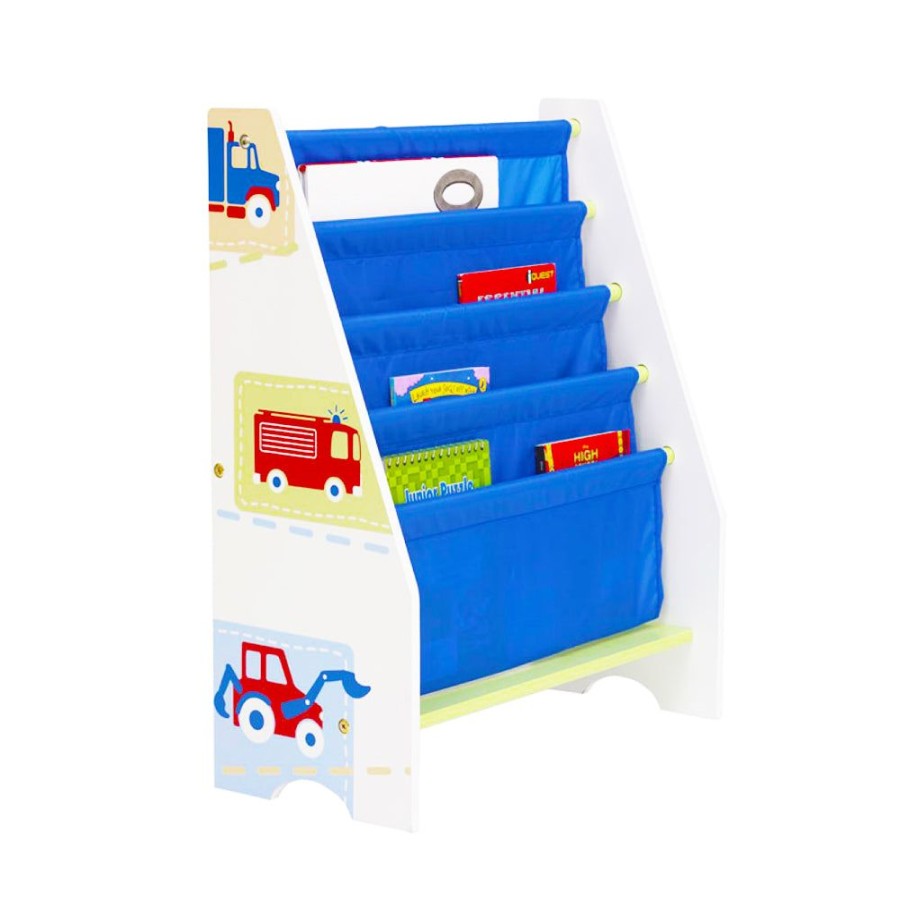 Toddler Furniture & Accessories littlehelper | Trucks N Tractors Bookcase | Childrens Bookcase | Nursery Bookshelf