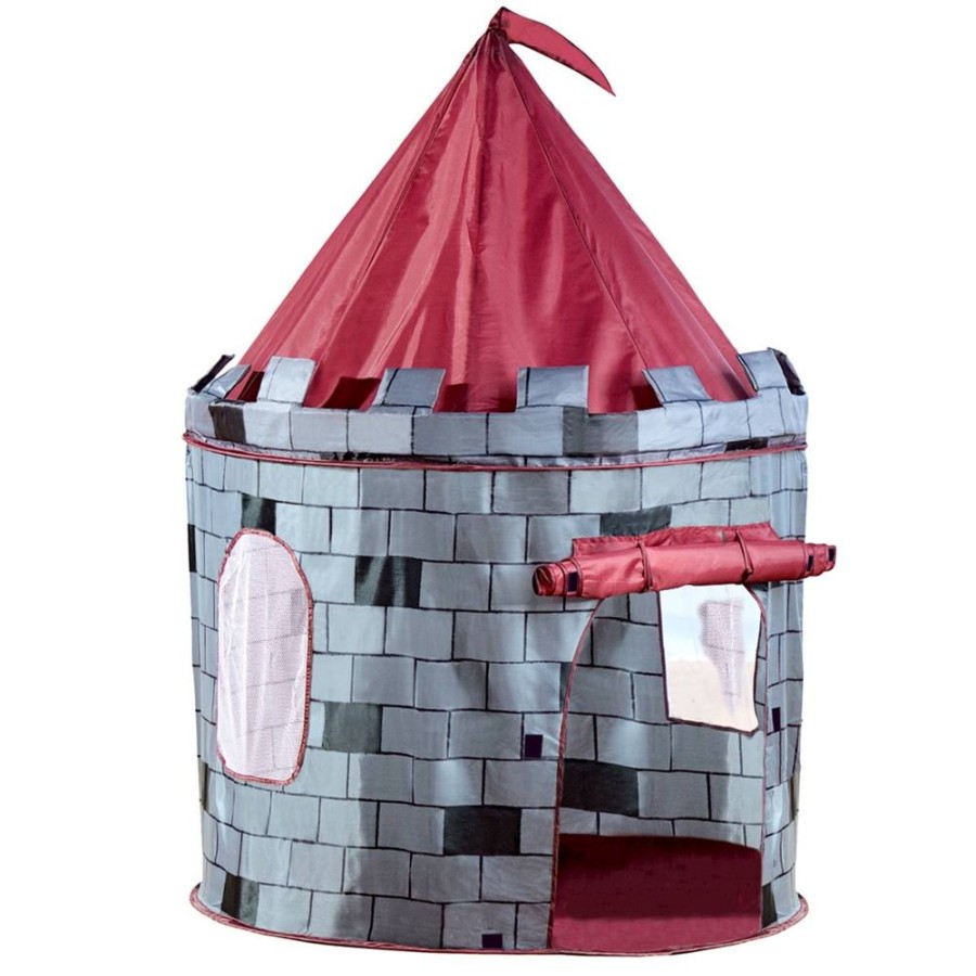 Playtime littlehelper Playhouses, Teepees & Dens | Children'S 2 Person Knight & Castle Play Tent | Den