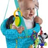 Baby & Nursery littlehelper Baby Doorway Bouncers | Spine-Supporting Secure Baby Door Bouncer Swing Seat With Detachable Toys | Multi Coloured | 6-12 Months