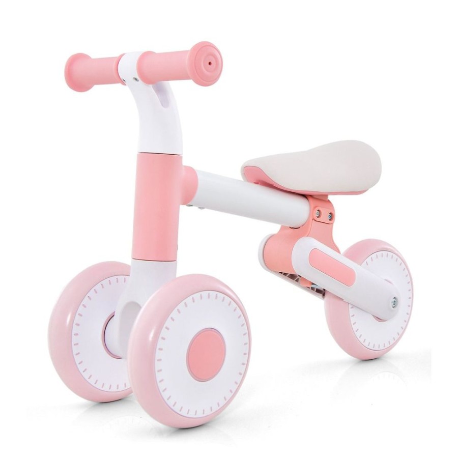 Playtime littlehelper Balance Bikes | 3 Wheel Push Along Training Bike | Balance Bike | Adjustable Seat Height | 2 Colours | 1-3 Years