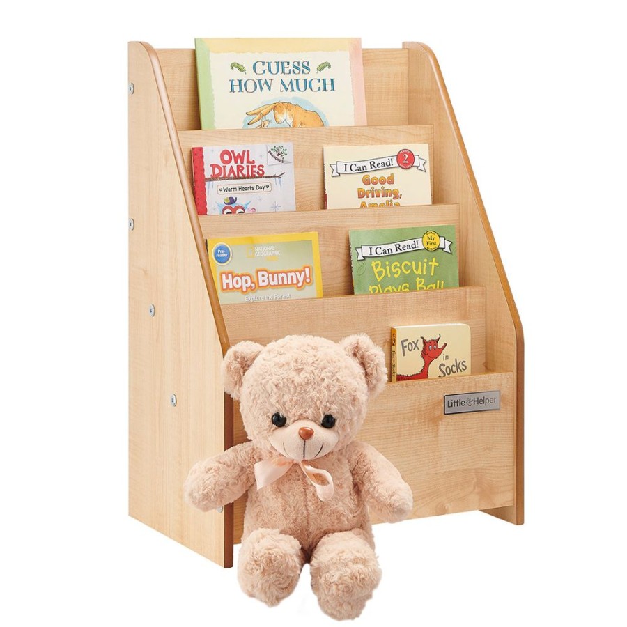 Toddler Furniture & Accessories littlehelper | Little Helper Montessori Bookcase | Childrens Bookcase | Kids Bookshelf | Natural